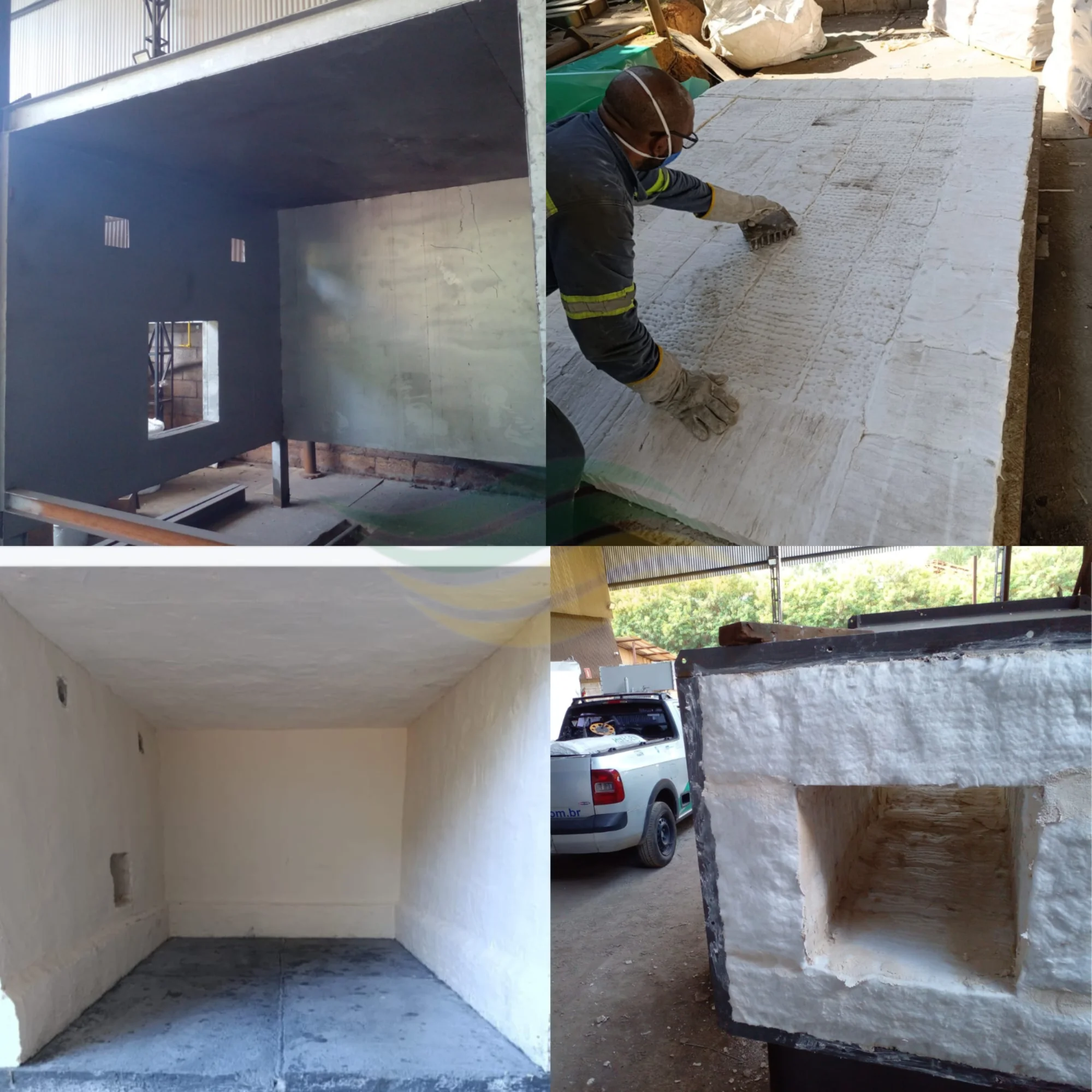 Construção e reforma de forno de tratamento térmico Serviços